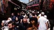 Eminönü'nde Kurban Bayramı Öncesi Yoğunluk