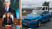 Enez Kaymakamı Merve Ayık trafik kazasında yaralandı