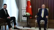 Erdoğan, milli basketbolcu Alperen Şengün'ü kabul etti