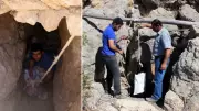 Erzincan'da Doğal Buz Mağaraları Peynir Deposu Olarak Kullanılıyor