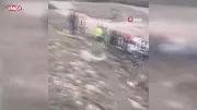 Erzincan'da otomobil dereye uçtu: 2 ölü, 1 ağır yaralı
