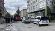Eskişehir'de apartman yangını: Bir kişi dumandan etkilendi