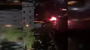Eyüpsultan'da kurban kesim alanında yangın: 1 kişi yanarak can verdi