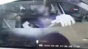 Eyüpsultan'da taksici darp edilip gasp edildi, o anlar kamerada