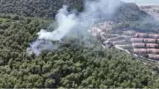 Fethiye'de orman yangını 1 saatte kontrol altına alındı