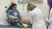 Fil hastasının 4 yıldır şişen bacağı şehir hastanesinde tedaviyle geriledi