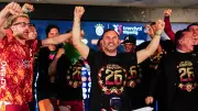 Galatasaraylı futbolculardan Okan Buruk'a sulu şampiyonluk kutlaması