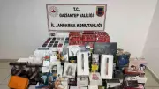 Gaziantep'te kaçakçılık operasyonu: 1 milyon 250 bin TL değerinde malzeme ele geçirildi
