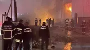 Gaziantep'te mobilya fabrikasında yangın kontrol altına alındı