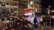 Giresun'da feci kaza: Tır iki otomobile çarptı, 5 ölü 6 yaralı