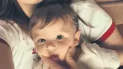 Gizem Karaca kızı Yaz'ın yüzünü ilk kez gösterdi