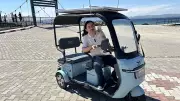 Güneş Panelli Motosikletle Ücretsiz Ulaşımın Formülü Bulundu