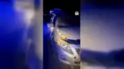 Hakkari'de otomobil bariyere çarptı: 1 ölü, 3 yaralı