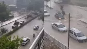 Hatay ve Osmaniye'de sağanak sele yol açtı: Dereler taştı, yollar çöktü