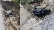 Hatay'da sel felaketi: Yol çöktü, bir kişi hayatını kaybetti