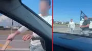 Hatay'da yol verme kavgası: Sopalı saldırı kamerada