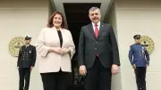 İçişleri Bakanı Çiftçi, AB Komiseri Šuica ile görüştü