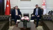 İçişleri Bakanı Çiftçi ile Adalet Bakanı Gürlek bir araya geldi