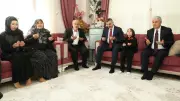 İçişleri Bakanı Çiftçi'den şehit ailesine bayram ziyareti