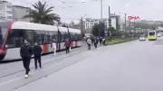Kabataş-Bağcılar Tramvay Hattı'nda Teknik Arıza Seferleri Aksattı