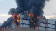 Kahramanmaraş'taki şantiye yangınında 25 yaşındaki işçi hayatını kaybetti
