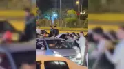 Karabük'te yol kesen grup araçtaki iki kişiyi darp etti