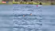 Karaburun Sahili'nde Boğulma Tehlikesi Geçiren Kişi Son Anda Kurtarıldı