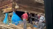 Kastamonu'da ağıl çöktü: 1 ölü, 50'den fazla hayvan telef oldu