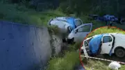 Kastamonu'da feci kaza: Otomobil istinat duvarına çarptı, 3 ölü 1 ağır yaralı