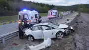 Kastamonu'da lastik patlaması: 4 kişi yaralandı