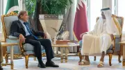 Katar Başbakanı Al Sani ve Pakistan Başbakanı Şerif Bölgesel Gelişmeleri Görüştü
