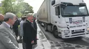 Kayseri Melikgazi'den Gazze'ye 3 TIR insani yardım yola çıktı