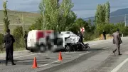 Kayseri Yahyalı'da feci kaza: 1 ölü, 2 yaralı