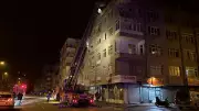 Kayseri'de Bodrum Katında Yangın Paniği