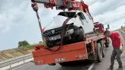 Kocaeli Kandıra'da Panelvan Şarampole Uçtu: 1 Ölü, 1 Yaralı