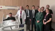 Kopan sinirler bacağından alınan nakille onarıldı