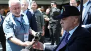 Kırıkkale'de üretilen MKE KANS av tüfeği, EFES 2026'da Cumhurbaşkanı Erdoğan'a takdim edildi