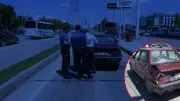 Malatya'da yolcu otobüsü ile otomobil çarpıştı: 5 yaralı