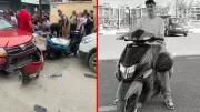 Manisa'da motosiklet otomobile saplandı: 15 yaşındaki Araz hayatını kaybetti