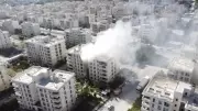 Mardin Nusaybin'de Evin Odunluğunda Yangın Çıktı, Can Kaybı Yok