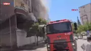 Mardin'de beyaz eşya tamirhanesinde yangın: 3 saatte söndürüldü