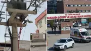 Mardin'de elektrik akımına kapılan çocuk yaralandı
