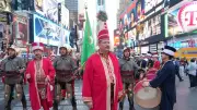 Mehter Takımı'na Times Meydanı'nda Yoğun İlgi