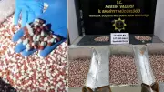Mersin'de uyuşturucu operasyonu: 317 bin sentetik ecza ele geçirildi