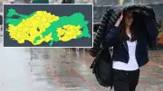 MGM 45 İl İçin Sarı Alarm Verdi! Yurt Genelinde Şiddetli Sağanak Bekleniyor