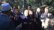 MHP Lideri Bahçeli, Kurban Bayramı'nda Türkeş'in Kabrini Ziyaret Etti