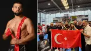 Mikail Kır, ISKA Avrupa Kickboks Şampiyonu Oldu