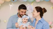 Mira Milena 2 yaşında! Berk Oktay ve Yıldız Çağrı Atiksoy'dan duygusal kutlama