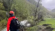 Muş'ta dereye düşen kadın için arama çalışması başlatıldı