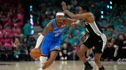 NBA'de Oklahoma City Thunder, San Antonio Spurs'ü 123-108 Yendi